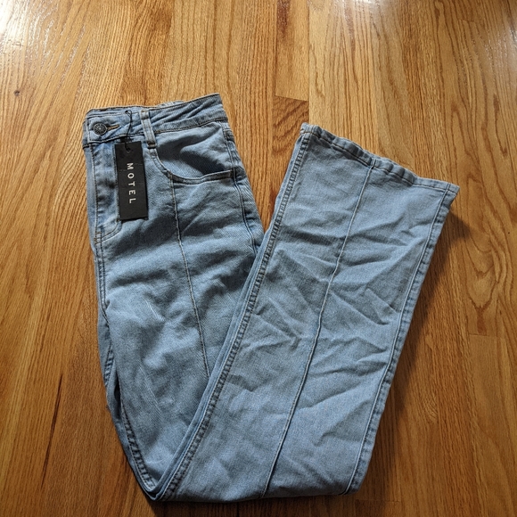 Motel Rocks Jeans Motel Rocks Front Seam Flare Jeans Poshmark